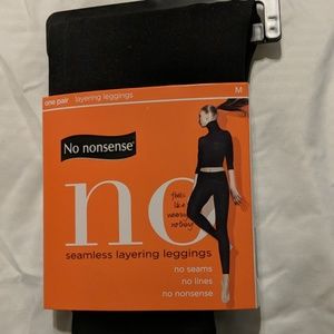 NWT NO NONSENSE SEAMLESS LEGGINGS